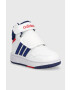 adidas Originals sneakers pentru copii HOOPS MID 3.0 AC I culoarea alb - Pled.ro