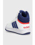 adidas Originals sneakers pentru copii HOOPS MID 3.0 AC I culoarea alb - Pled.ro