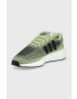 adidas Originals sneakers Swift Run GZ3505 culoarea verde GZ3505-MGLM/BLK - Pled.ro