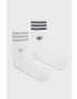 adidas Originals Șosete (2-pack) HC9561 femei culoarea alb HC9561-WHT/GRETW - Pled.ro