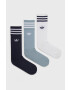 adidas Originals Șosete (3-pack) HC9559 culoarea alb - Pled.ro