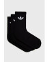 adidas Originals Șosete (3-pack) HC9547 culoarea negru HC9547-BLK/WHT - Pled.ro