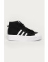 adidas Originals tenisi Nizza Platform Mid femei culoarea maro - Pled.ro