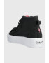 adidas Originals tenisi NIZZA PLATFORM MID x ANDRÉ SARAIVA femei culoarea negru - Pled.ro