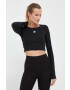 adidas Originals top femei culoarea negru - Pled.ro