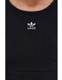 adidas Originals top femei culoarea negru - Pled.ro