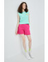 adidas Originals top din bumbac HC7062 culoarea turcoaz - Pled.ro