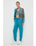 adidas Originals top din bumbac Ksenia Schnaider culoarea verde - Pled.ro