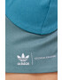 adidas Originals top din bumbac Ksenia Schnaider culoarea verde - Pled.ro