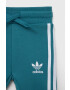 adidas Originals trening bebelusi culoarea turcoaz - Pled.ro