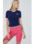 adidas Originals tricou femei culoarea albastru marin - Pled.ro