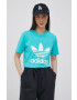 adidas Originals tricou Adicolor HE6869 femei culoarea turcoaz - Pled.ro