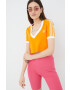 adidas Originals tricou Adicolor HC2029 femei culoarea portocaliu HC2029-BORANG - Pled.ro