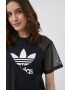 adidas Originals tricou Adicolor HC7039 femei culoarea negru - Pled.ro