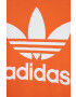 adidas Originals tricou de bumbac pentru copii culoarea portocaliu cu imprimeu - Pled.ro