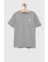 adidas Originals tricou de bumbac pentru copii culoarea gri neted - Pled.ro