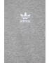 adidas Originals tricou de bumbac pentru copii culoarea gri neted - Pled.ro