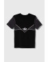 adidas Originals tricou de bumbac pentru copii culoarea negru modelator - Pled.ro