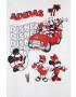 adidas Originals tricou de bumbac pentru copii Disney HF7576 culoarea alb cu imprimeu - Pled.ro