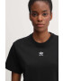 adidas Originals tricou de bumbac pentru copii Tee Regular culoarea alb neted IC1826-BLACK - Pled.ro