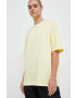 adidas Originals tricou din bumbac culoarea galben - Pled.ro