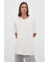 adidas Originals tricou din bumbac culoarea bej neted - Pled.ro