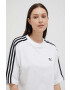 adidas Originals tricou din bumbac culoarea alb - Pled.ro