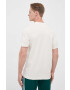 adidas Originals tricou din bumbac culoarea bej cu imprimeu - Pled.ro