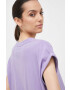 adidas Originals tricou din bumbac culoarea violet - Pled.ro