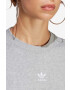 adidas Originals tricou din bumbac culoarea gri melanj - Pled.ro