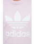 adidas Originals tricou din bumbac culoarea roz - Pled.ro