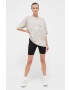 adidas Originals tricou din bumbac culoarea bej - Pled.ro