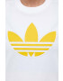 adidas Originals tricou din bumbac culoarea bej - Pled.ro