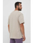 adidas Originals tricou din bumbac culoarea bej neted - Pled.ro