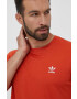 adidas Originals tricou din bumbac culoarea bej - Pled.ro