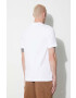 adidas Originals tricou din bumbac culoarea alb cu imprimeu - Pled.ro