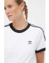 adidas Originals tricou din bumbac culoarea alb - Pled.ro