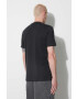 adidas Originals tricou din bumbac culoarea negru cu imprimeu - Pled.ro