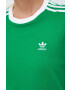 adidas Originals tricou din bumbac culoarea verde - Pled.ro