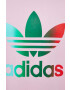 adidas Originals tricou din bumbac culoarea roz cu imprimeu - Pled.ro