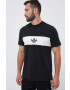 adidas Originals tricou din bumbac culoarea rosu cu imprimeu - Pled.ro