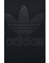 adidas Originals tricou din bumbac culoarea negru cu imprimeu - Pled.ro