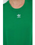 adidas Originals tricou din bumbac culoarea verde - Pled.ro