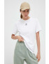 adidas Originals tricou din bumbac culoarea alb - Pled.ro