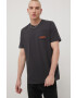 adidas Originals tricou din bumbac HF4795 culoarea gri cu imprimeu - Pled.ro