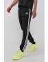 adidas Pantaloni GK8829 bărbați culoarea negru material neted - Pled.ro