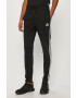 adidas pantaloni femei culoarea roz neted - Pled.ro