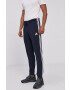 adidas Pantaloni GK8888 bărbați culoarea albastru marin cu imprimeu - Pled.ro