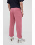 adidas pantaloni de trening culoarea gri neted - Pled.ro