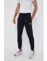 adidas pantaloni de trening culoarea negru neted - Pled.ro